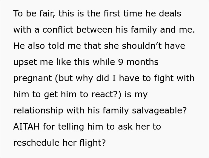 MIL Wants 20 Days With Newborn, Pregnant DIL Says Her Recovery Comes First And Cancels The Visit MIL Wants 20 Days With Newborn, Pregnant DIL Says Her Recovery Comes First And Cancels The Visit