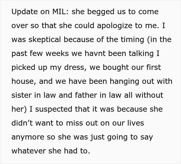 A wedding dispute shows how a small request from in-laws can tear a family apart. Mother-in-law begs for an apology, raising suspicions. A wedding dispute shows how a small request from in-laws can tear a family apart. Mother-in-law begs for an apology, raising suspicions.