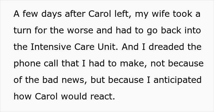 MIL Insults Husband For Letting His Very Sick Wife Trust Doctors Instead Of Relying On Her Cryptic Cures MIL Insults Husband For Letting His Very Sick Wife Trust Doctors Instead Of Relying On Her Cryptic Cures