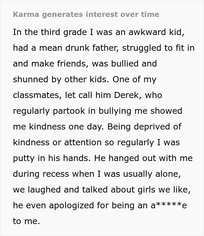 Text describing how a bully gaslights a kid, explaining the childhood experience. Text describing how a bully gaslights a kid, explaining the childhood experience.