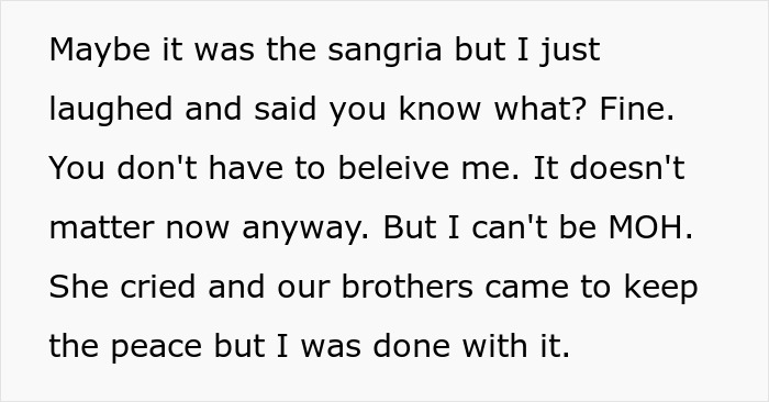 Woman Won’t Play MOH For Twin And Her Childhood Bully, Fam Asks Questions As The Truth Comes Out Woman Won’t Play MOH For Twin And Her Childhood Bully, Fam Asks Questions As The Truth Comes Out