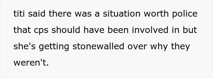 A section of the story: Woman makes friend of 20 years suffer, mentioning police and CPS involvement in a situation. A section of the story: Woman makes friend of 20 years suffer, mentioning police and CPS involvement in a situation.