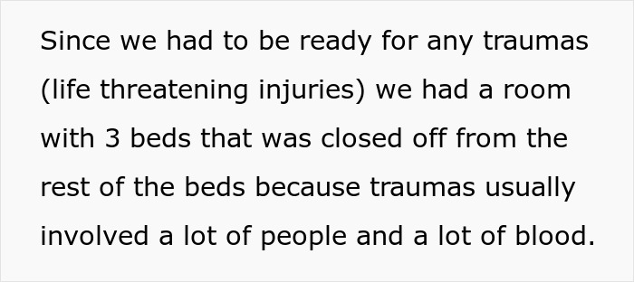 An ER nurse describes the trauma room with three beds, used for life-threatening injuries and emergency patients. An ER nurse describes the trauma room with three beds, used for life-threatening injuries and emergency patients.