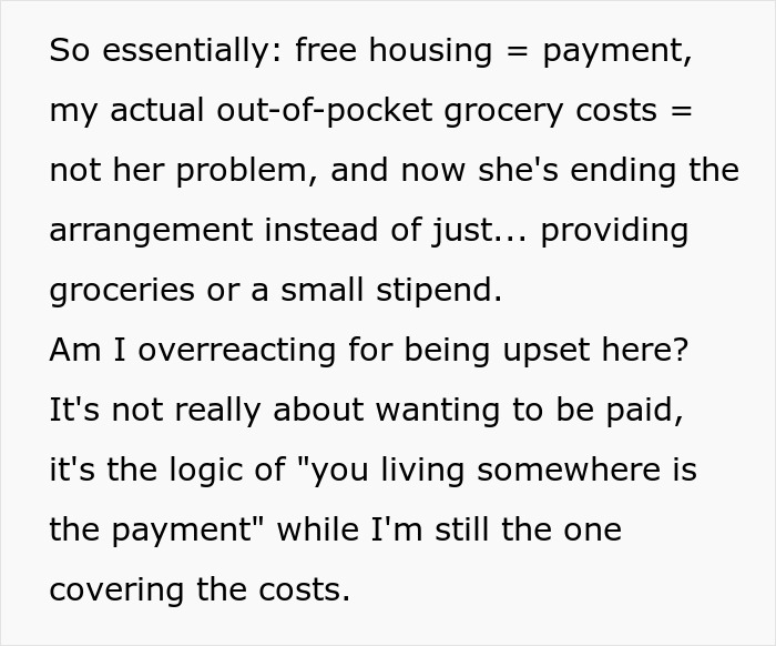 “I Don’t Actually Intend To Give Any Compensation”: Homeowner Says Free Lodging Is Fair For Cat Care “I Don’t Actually Intend To Give Any Compensation”: Homeowner Says Free Lodging Is Fair For Cat Care