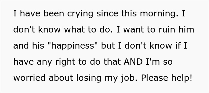 Woman Realizes Husband Might Be Obsessed With Her Boss, Things Get Way Creepier Woman Realizes Husband Might Be Obsessed With Her Boss, Things Get Way Creepier