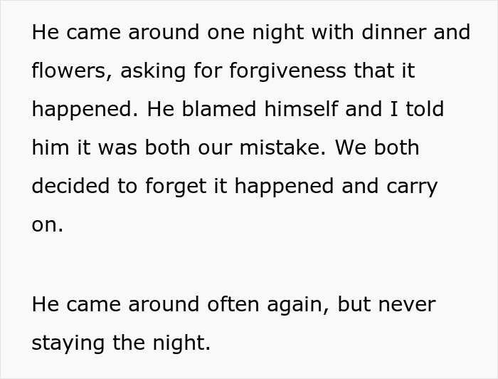 Friends find out their spouses are sleeping together; he seeks forgiveness after one night. Friends find out their spouses are sleeping together; he seeks forgiveness after one night.