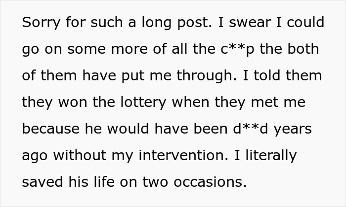 Entitled MIL Refuses To Take In Her Drunk Son, Blames His Ex-Wife For Finally Quitting The Role Entitled MIL Refuses To Take In Her Drunk Son, Blames His Ex-Wife For Finally Quitting The Role