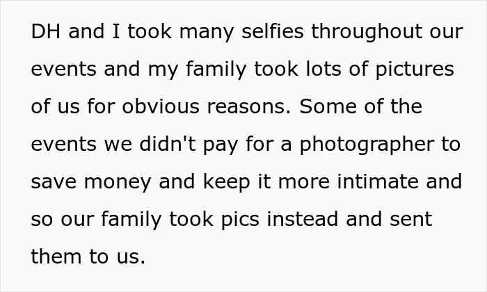 A bride shares her wedding photos with her estranged MIL, who claims the bride was gloating. A bride shares her wedding photos with her estranged MIL, who claims the bride was gloating.