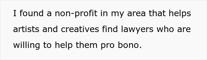 Store Owner Asks Artist To Talk To Her Through A Lawyer Thinking It Would Scare Them But She Gets A Letter Store Owner Asks Artist To Talk To Her Through A Lawyer Thinking It Would Scare Them But She Gets A Letter