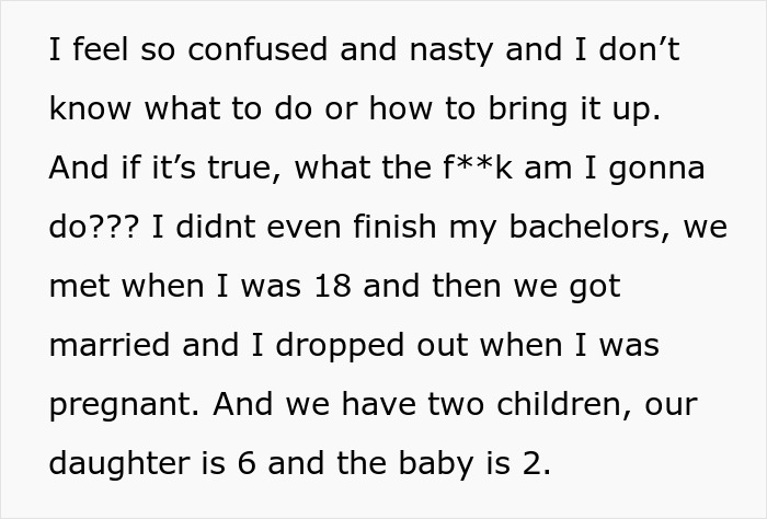 Wives Find Out Their Husbands Are Hiding A Huge Secret, They Can't Agree On What To Do Next