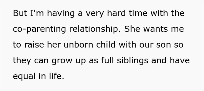 Text showing the ludicrous demands from a wife who cheats, expecting her ex-husband to raise another mans child. Text showing the ludicrous demands from a wife who cheats, expecting her ex-husband to raise another mans child.