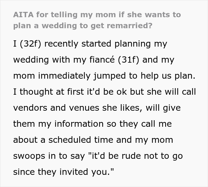 Mom Exposes Herself As A Homophobe After Trying To Take Over Daughter's Wedding