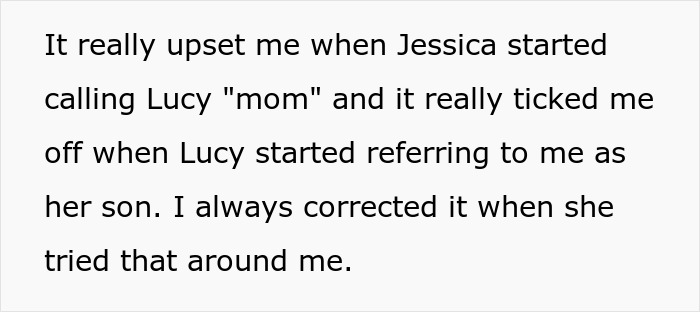 Text snippet where a woman chooses to be adopted by her stepmom, affecting her brother's inheritance. Text snippet where a woman chooses to be adopted by her stepmom, affecting her brother's inheritance.