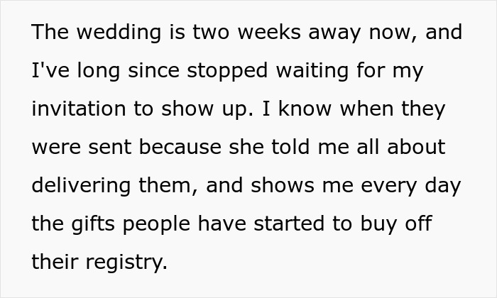 Woman Thinks She’s Found A Bestie At Work, Her Wedding Invite List Reveals She’s Just A Coworker Woman Thinks She’s Found A Bestie At Work, Her Wedding Invite List Reveals She’s Just A Coworker