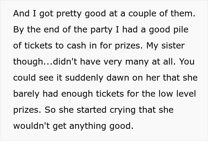 Text detailing how the brother accumulated many tickets, unlike his spoiled sister, who started crying. Brother's nightmare. Text detailing how the brother accumulated many tickets, unlike his spoiled sister, who started crying. Brother's nightmare.