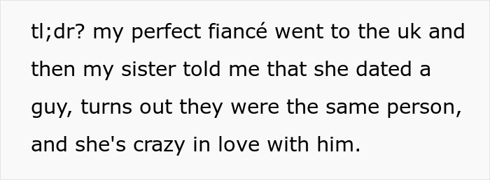 Woman Watches In Horror As Sis Kisses Her Fiancé, Who Turns Out To Be The Secret Guy She Dated In UK Woman Watches In Horror As Sis Kisses Her Fiancé, Who Turns Out To Be The Secret Guy She Dated In UK