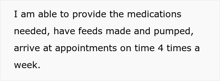 Mom's confession about a baby with Down Syndrome, providing medications and attending appointments.