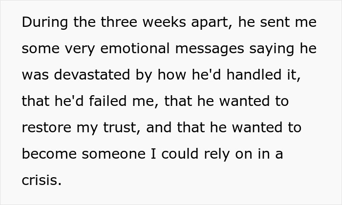 Text about a woman after medical emergency, receiving emotional messages from fiancé wanting to restore trust. Text about a woman after medical emergency, receiving emotional messages from fiancé wanting to restore trust.