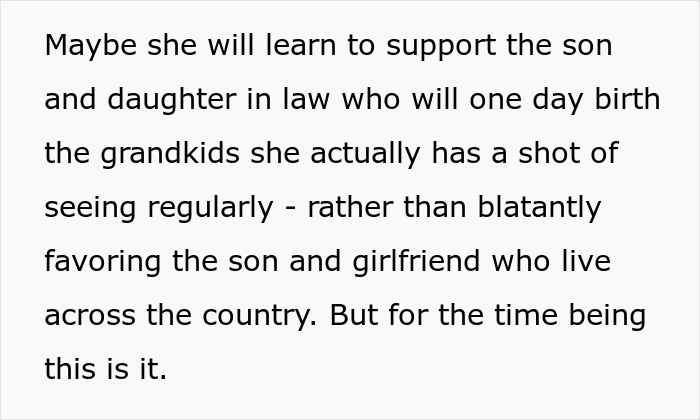 A screenshot showing a comment about a wedding dispute, highlighting how a small request from in-laws can tear a family apart. A screenshot showing a comment about a wedding dispute, highlighting how a small request from in-laws can tear a family apart.