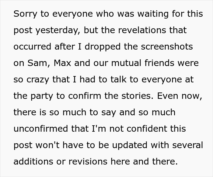 Man spends years playing his friends against each other, revelations after ex-girlfriend sends the receipts. Man spends years playing his friends against each other, revelations after ex-girlfriend sends the receipts.
