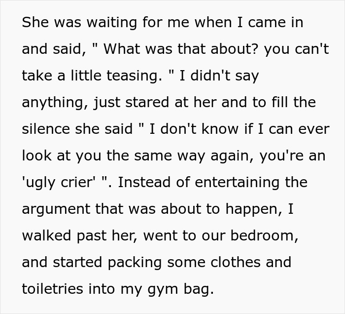 Man Shows His Vulnerable Side To His Girlfriend For The First Time, Her Response Leaves Him Packing His Bags Man Shows His Vulnerable Side To His Girlfriend For The First Time, Her Response Leaves Him Packing His Bags
