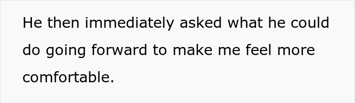 Screenshot of text about a BF asking how to make his GF feel comfortable about his female friends.