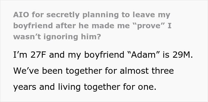 Guy Whines That GF Is Ignoring Him Even When She's Busy, Anxious GF Plots To Dump Him Secretly Guy Whines That GF Is Ignoring Him Even When She's Busy, Anxious GF Plots To Dump Him Secretly