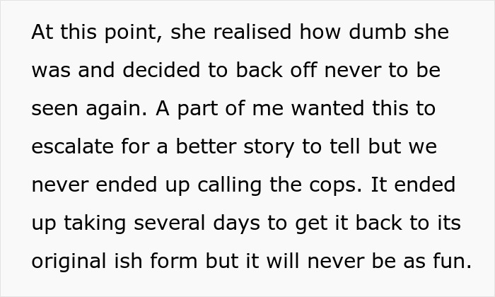 “Karen” Blocks Private Bike Trail Like She Owns The Place, Changes Tune When Actual Owner Appears “Karen” Blocks Private Bike Trail Like She Owns The Place, Changes Tune When Actual Owner Appears