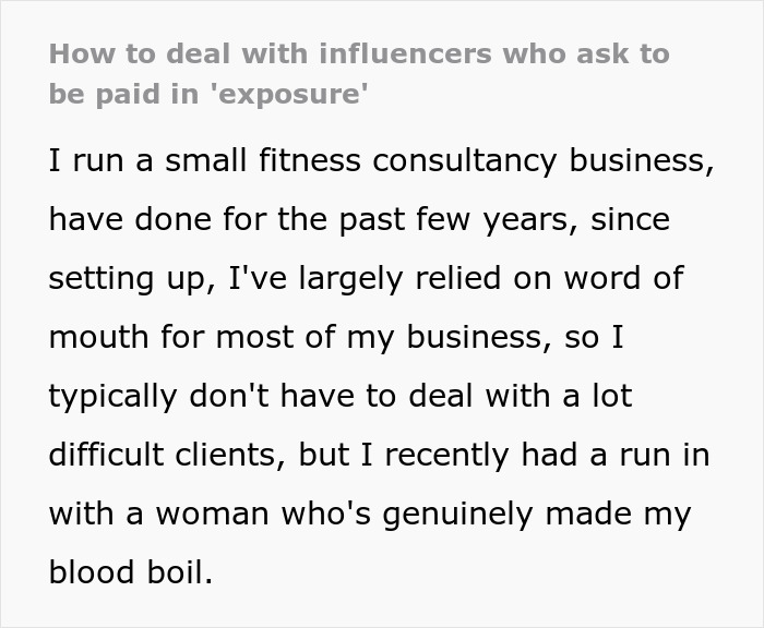 Fitness Coach Is Threatened By An Influencer, Finds The Perfect Way To Give Her What She Asked For Fitness Coach Is Threatened By An Influencer, Finds The Perfect Way To Give Her What She Asked For