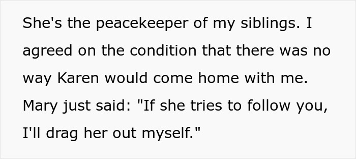 Half-sister taunts woman over infertility, later considers her a great mom for her baby.