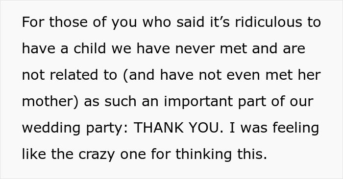 A screenshot of text about a wedding dispute, discussing how a small request from in-laws can tear a family apart. A screenshot of text about a wedding dispute, discussing how a small request from in-laws can tear a family apart.