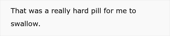 Text snippet: a woman reflects on a hard pill to swallow regarding her family and toxic BIL. Text snippet: a woman reflects on a hard pill to swallow regarding her family and toxic BIL.