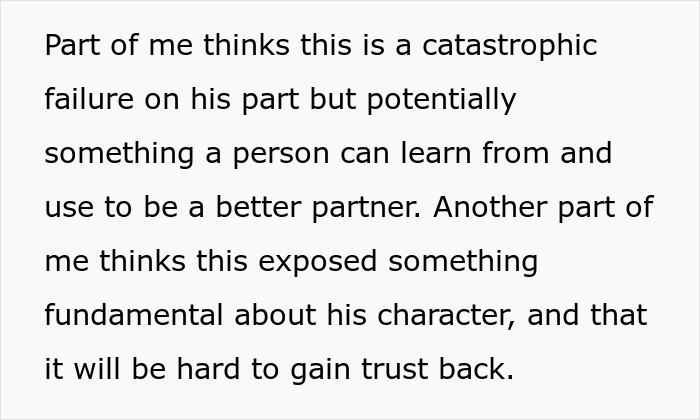 Text snippet discussing a woman's medical emergency and a fiancé's delayed visit to ICU, revealing his character. Text snippet discussing a woman's medical emergency and a fiancé's delayed visit to ICU, revealing his character.