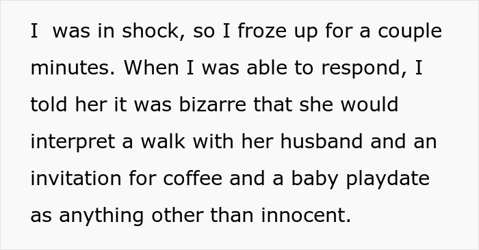 Horrible miscommunication unfolds as a wife reviews baby cam footage, showing her husband taking the neighbor&rsquo;s side.