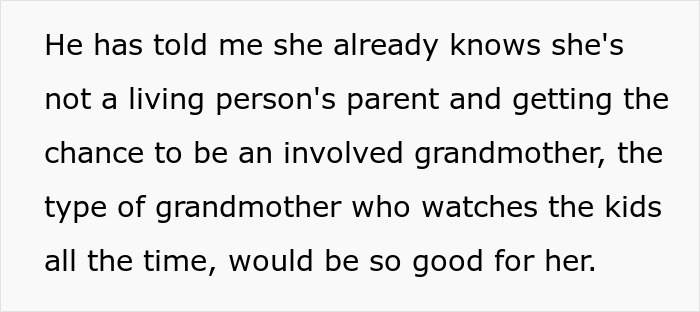 A woman retires hoping to experience motherhood through grandkids, a daughter shuts it down, as seen in the text. A woman retires hoping to experience motherhood through grandkids, a daughter shuts it down, as seen in the text.