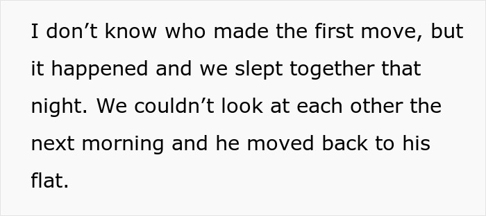 Friends find out their spouses are sleeping together after one night of support leads to more. Friends find out their spouses are sleeping together after one night of support leads to more.
