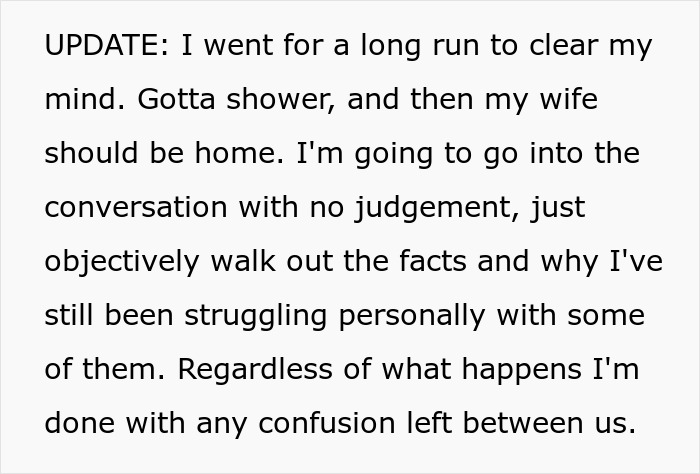 Husband Starts Questioning Everything After Wife Announces Pregnancy: “This Shouldn’t Be Possible” Husband Starts Questioning Everything After Wife Announces Pregnancy: “This Shouldn’t Be Possible”