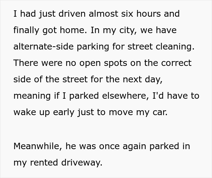 Churchgoer's Longtime Parking Habit Backfires When Driver Refuses To Clear The Way For His Car Churchgoer's Longtime Parking Habit Backfires When Driver Refuses To Clear The Way For His Car