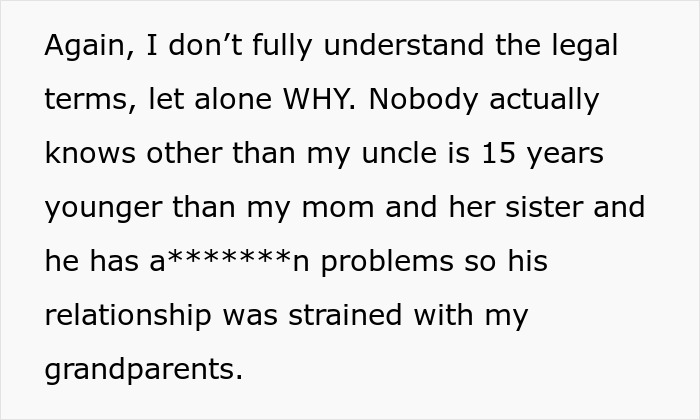 Grandparents Leave 5.2 Million To 17YO In Will, Estranged Uncle Tries To Prove It Was Manipulated Grandparents Leave 5.2 Million To 17YO In Will, Estranged Uncle Tries To Prove It Was Manipulated