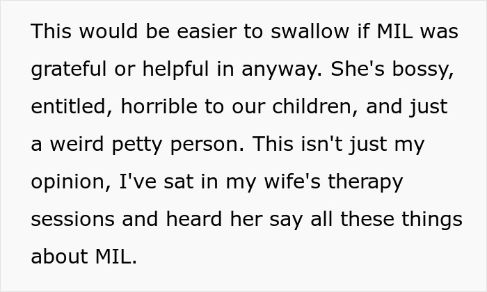 Man Hates Sacrificing His Family Life To Help Evil MIL, Can’t Break The Hold She Has Over Her Daughter Man Hates Sacrificing His Family Life To Help Evil MIL, Can’t Break The Hold She Has Over Her Daughter