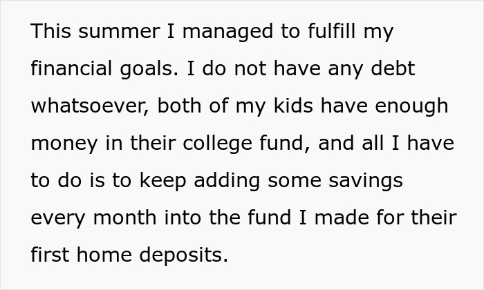 Text about husband achieving financial goals, ensuring family's sake, and securing children's future in open marriage. Text about husband achieving financial goals, ensuring family's sake, and securing children's future in open marriage.