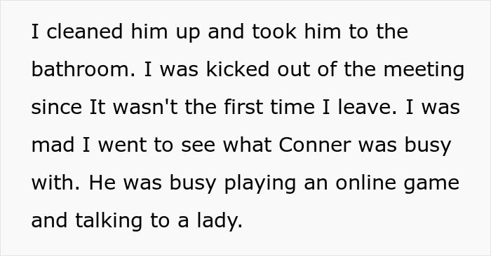 A screenshot of text about a grieving guy playing online games while his SIL's WFH job is disrupted. A screenshot of text about a grieving guy playing online games while his SIL's WFH job is disrupted.