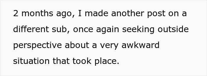 A post explaining an update to a miscommunication where a wife finds out why her husband sided with a neighbor by checking baby cam.