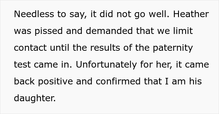 Adopted Woman Seeks Medical History From Biological Father, But His Furious Wife Blocks Her Attempts Adopted Woman Seeks Medical History From Biological Father, But His Furious Wife Blocks Her Attempts