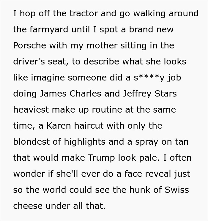 Mom Insults Her Abandoned Son, Then Has The Nerve To Try And Dig Her Claws Into His Inheritance Mom Insults Her Abandoned Son, Then Has The Nerve To Try And Dig Her Claws Into His Inheritance