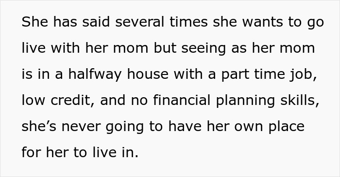 Woman prepares to walk away from drama with her husband’s kid, whose mom is in a halfway house. Woman prepares to walk away from drama with her husband’s kid, whose mom is in a halfway house.