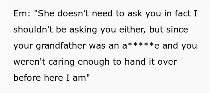 Mom Insults Her Abandoned Son, Then Has The Nerve To Try And Dig Her Claws Into His Inheritance Mom Insults Her Abandoned Son, Then Has The Nerve To Try And Dig Her Claws Into His Inheritance