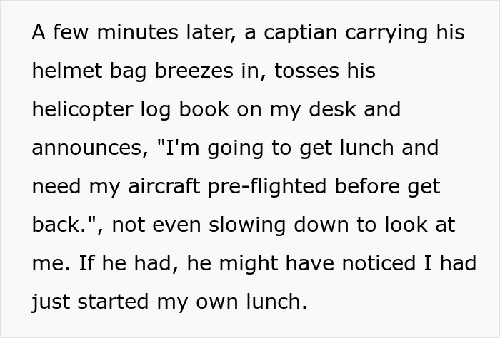 Petty E-4 Inspector Uses Military Rules To Trap Mr. Captain Arrogance After He Interrupted Their Lunch Petty E-4 Inspector Uses Military Rules To Trap Mr. Captain Arrogance After He Interrupted Their Lunch