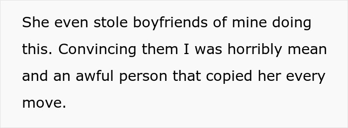 A woman admits shes happy her toxic sis is infertile, detailing how the sister damaged relationships with boyfriends. A woman admits shes happy her toxic sis is infertile, detailing how the sister damaged relationships with boyfriends.