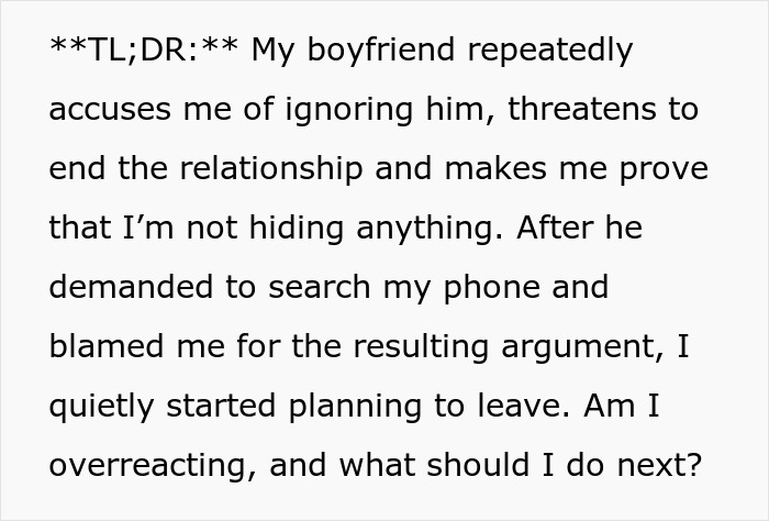 Guy Whines That GF Is Ignoring Him Even When She's Busy, Anxious GF Plots To Dump Him Secretly Guy Whines That GF Is Ignoring Him Even When She's Busy, Anxious GF Plots To Dump Him Secretly